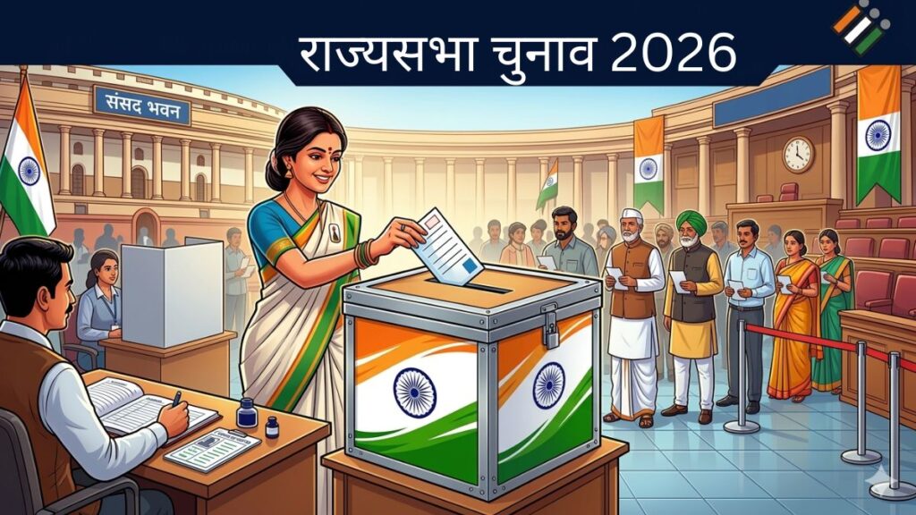 राज्यसभा की सीटों के लिए आज मतदान मार्च 2026 : राजनीति में बड़ा मुकाबला, किसके खाते में जाएंगी अहम सीटें?