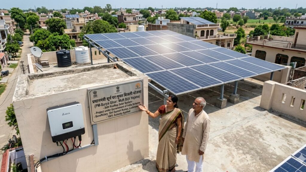 पीएम सूर्य घर मुफ्त बिजली योजना: अब हर महीने मिलेगी 300 यूनिट तक बिजली, ऐसे करें आवेदन