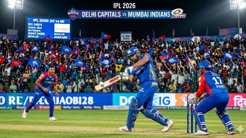 Delhi Capitals vs Mumbai Indians