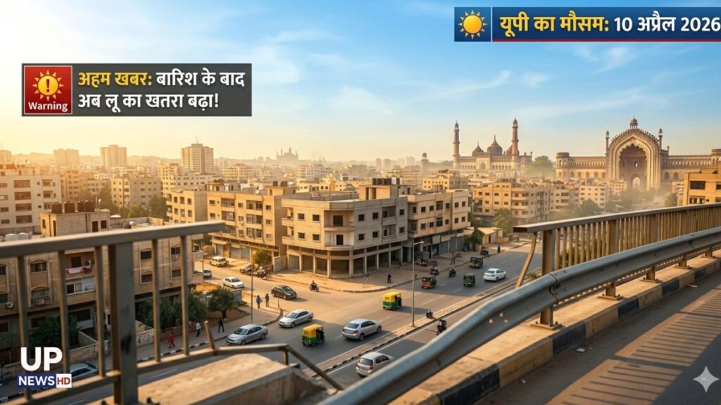 UP Weather Today 10 April 2026