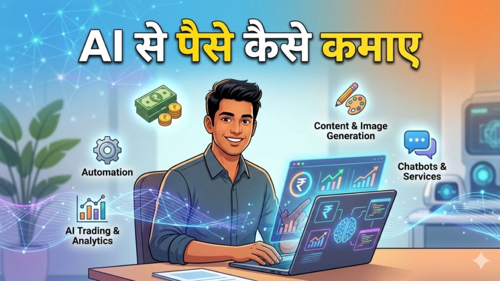 AI से पैसे कैसे कमाए